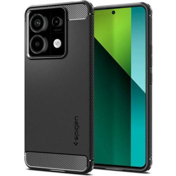Spigen ���� Soft Tpu Rugged Armor Xiaomi Redmi Note 13 Pro 5G / Poco X6 5G ����� - (ACS07665)