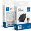 Blue Star Travel Charger Pd 3A QC4.0 + Data Cable Type C Black - (BS3APDTCB)