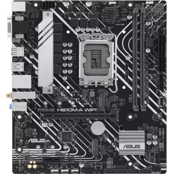 Asus Motherboard Prime H610M-A WIFI,DDR5,1700,Matx - (90MB1G00-M0EAY0)