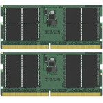 Kingston Memory DDR5, SODIMM, 5200MT/s, 64GB, Kit Of 2 - (KVR52S42BD8K2-64)