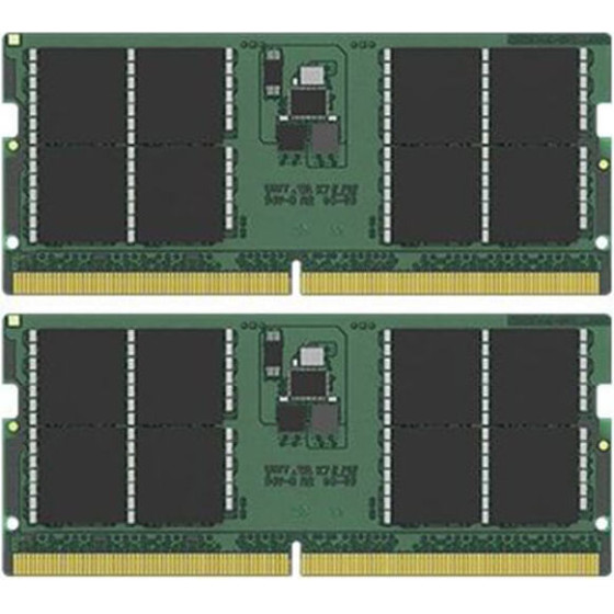 Kingston Memory DDR5, SODIMM, 5200MT/s, 64GB, Kit Of 2 - (KVR52S42BD8K2-64)