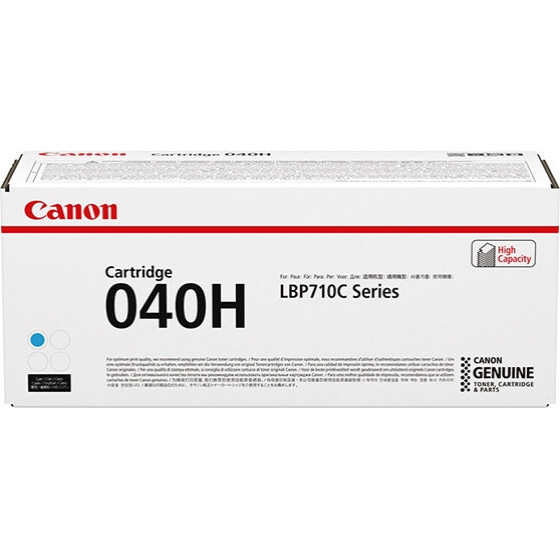 Canon Toner Lbp CRG-040H C 12,5 k - (0459C001)