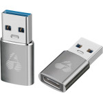 Powertech ���������� Usb 3.0 �� USB-C 10 Gbps, 60W, ���� - (PTR-0147)