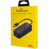 Powertech Usb Hub 4x �����, 5 Gbps, Usb �������, ����� - (PTR-0153)
