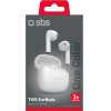 SBS Wireless Earphones Tws One Color White - (EARTWSCOLW)