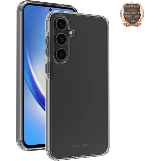 Vivanco Safe & Steady Case Samsung A35 5G Transparent Backcover - (64103)