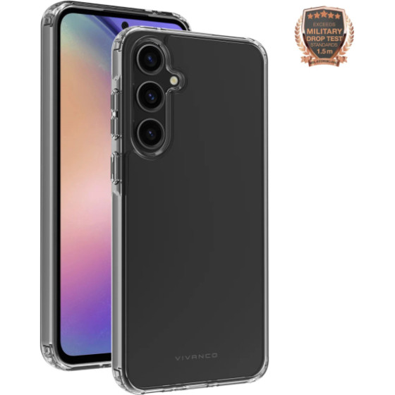 Vivanco Safe & Steady Case Samsung A55 5G Transparent Backcover - (64095)