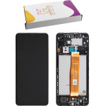HYPER-Fix Samsung A125 A12 �����+Touch Screen + Lens + Frame HF-GH82-24490A Black Service Pack - (HF-GH82-24491A/HF-GH82-24709A/HF-GH82-24708A)