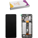 HYPER-Fix Samsung A326 A32 5G �����+Touch Screen + Lens + Frame HF-GH82-25121A Black Service Pack - (HF-GH82-25453A/ HF-GH82-25121A)