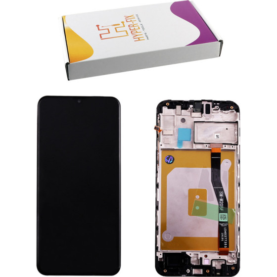 HYPER-Fix Samsung M205 M20 2019 �����+Touch Screen + Lens + Frame HF-GH82-18743A Black Service Pack - (HF-GH82-18682A/ HF-GH82-18743A)