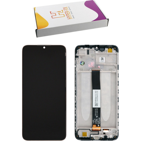 HYPER-Fix Xiaomi Redmi 9A/9C /9AT ����� + Touch Screen + Lens + Frame Black Service Pack - (HF-5600070C3L00)