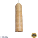 GloboStar Waikiki Boho �������� ��������� ������ �������� 1 x E27 AC220-240V IP20 - �20 x �80cm - ���� ������ ������� ������� - 5 ������ ������� - (02349)