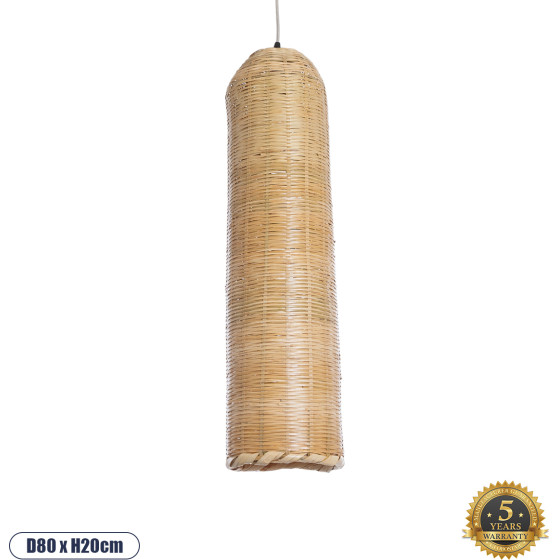 GloboStar Waikiki Boho �������� ��������� ������ �������� 1 x E27 AC220-240V IP20 - �20 x �80cm - ���� ������ ������� ������� - 5 ������ ������� - (02349)