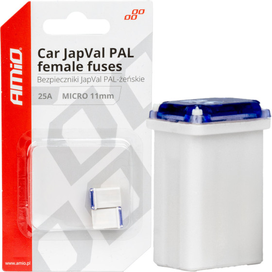 AMiO ��������� Japval Pal �icro 11mm ������� 25A �� ����� ����� - 2 ���. - (03459)