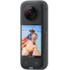 Insta360 X3 - Waterproof 360 Action Camera With 1/2 48MP Sensors, 5.7K 360 Active Hdr Video, 4k 72MP - (CINSAAQ/B)