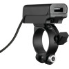 Lampa ��������� Usb Type A+C (2 �����) �� ���� �������� �������� ���������� Moto 12V 18W 22-32mm Trek X - 1 ���. - (91817)