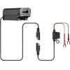 Lampa ��������� Usb Type A+C (2 �����) �� ���� �������� �������� ���������� Moto 12V 18W 22-32mm Trek X - 1 ���. - (91817)