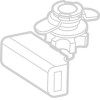 Lampa ��������� Usb Type A+C (2 �����) �� ���� �������� �������� ���������� Moto 12V 18W 22-32mm Trek X - 1 ���. - (91817)