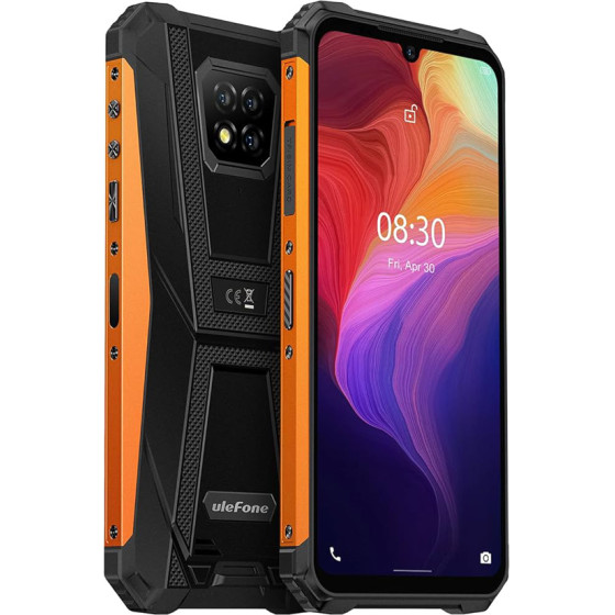 Ulefone Smartphone Armor 8 Pro, 6.1'', IP68/IP69K, 6/128GB, ��������� - (ARMOR8PRO-OR)