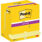 ����������� �������� 3M Post-It 76 x 127 Mm Super Sticky (�������) (90 �����) - (655-12SSCY-EU)
