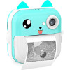 Lamtech Bluetooth Kid Instant Camera WHITE/Green - (LAM114284)