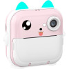 Lamtech Bluetooth Kid Instant Camera WHITE/Pink - (LAM114291)