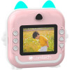 Lamtech Bluetooth Kid Instant Camera WHITE/Pink - (LAM114291)