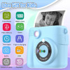 Lamtech Kid Instant Camera With Flash Blue - (LAM114246)