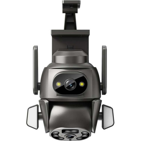 XO CR04 400W Pixel Dual Screen Outdoor Dome Camera