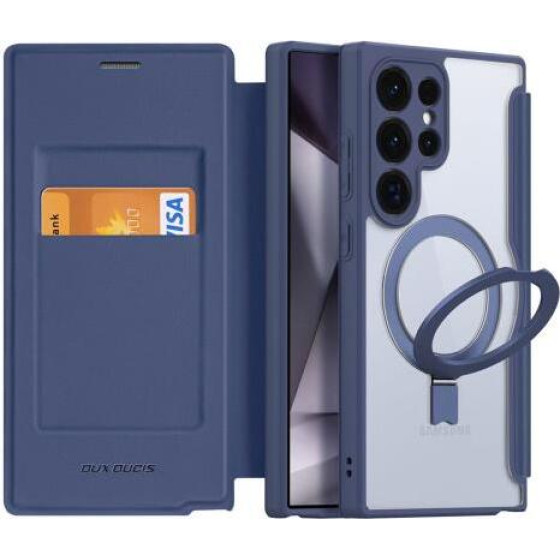 Dux Ducis ���� Flip Skin X Pro Wallet �� ��������� Stand Samsung S928B Galaxy S24 Ultra 5G ����