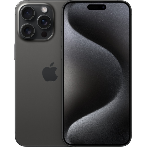 Apple Iphone 15 Pro Max 256GB Black Tit(MU773) - (MU773QL/A)