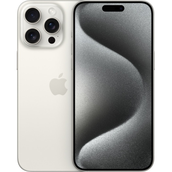 Apple Iphone 15 Pro Max 256GB White Tit(MU783) - (MU783QL/A)