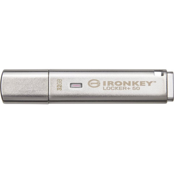 Kingston Usb Flash 32GB Ironkey LOCKER+ - (IKLP50/32GB)