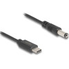 DeLock ������� USB-C �� Dc 5.5 x 2.1mm 1m, ����� - (85397)