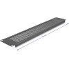 DeLock ������� Panel ��� 19''/2U rack, �� ����������, ����� - (67036)