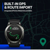 Zeblaze Smartwatch Stratos 3 Pro, Heart rate, 1.43'' AMOLED, GPS, ����� - (STRATOS3PRO-BK)