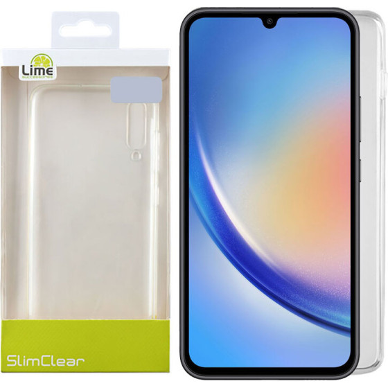 Lime Successories Lime ���� Samsung A34 5G A346 6.6'' Slimclear Tpu Camera Guard �������