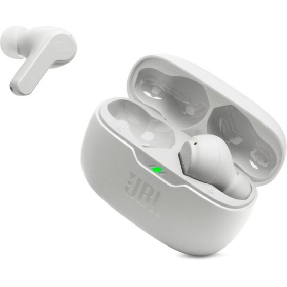 JBL Wave Beam, True Wireless In-Ear Headphones, IP54, Touch, (White) - (JBLWBEAMWHT)