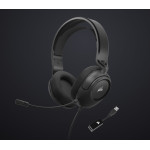 Corsair Headset HS35v2 7.1 Carbon - (CA-9011386-EU)