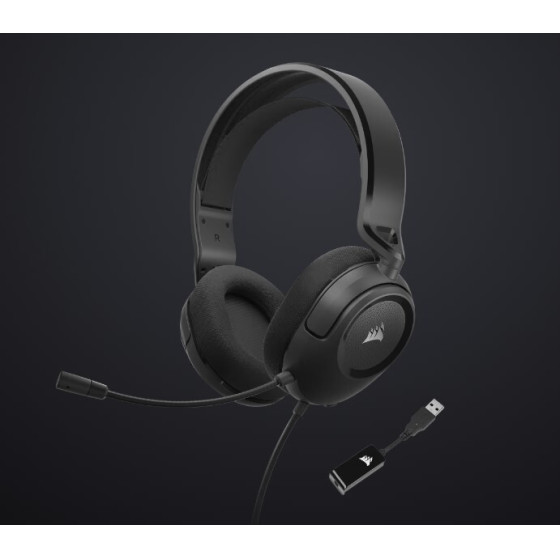 Corsair Headset HS35v2 7.1 Carbon - (CA-9011386-EU)