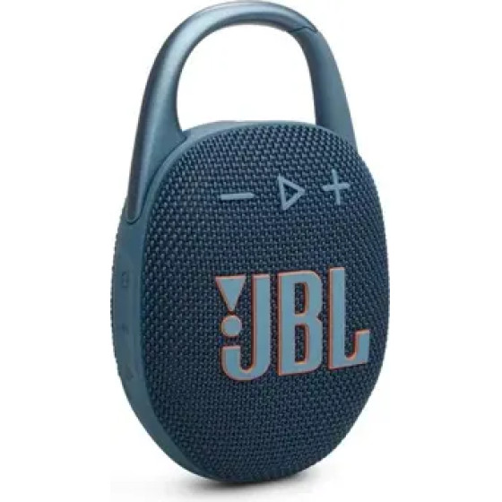 JBL Bluetooth Speaker Clip 5 Water/Dust Proof IP67 Blue - (JBLCLIP5BLU)