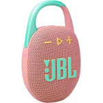 JBL Bluetooth Speaker Clip 5 Water/Dust Proof IP67 Pin - (JBLCLIP5PINK)