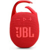 JBL Bluetooth Speaker Clip 5 Water/Dust Proof IP67 Red - (JBLCLIP5RED)