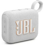 JBL Bluetooth Speaker GO4 Water/Dust Proof IP67 White - (JBLGO4WHT)