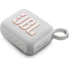 JBL Bluetooth Speaker GO4 Water/Dust Proof IP67 White - (JBLGO4WHT)