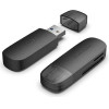 Vention 2 In 1 Usb 3.0 A Card Reader (SD+TF) Black Dual Drive Letter - (CLGB0)