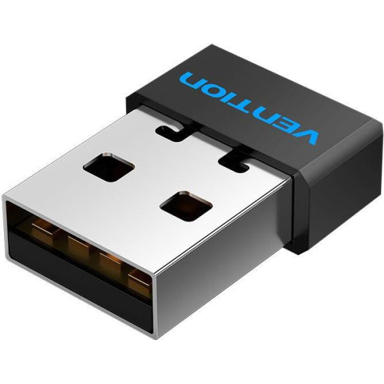 Vention Usb Wi-Fi Adapter 2.4G Black Abs Type - (KDRB0)