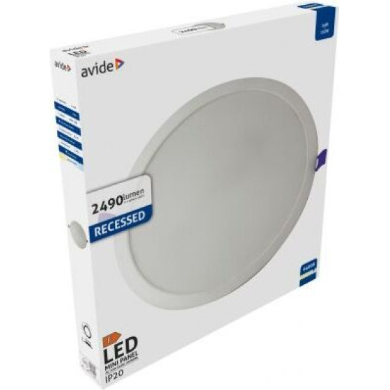Avide Led ������� ��������� ������ ��������� �������� 24W Cw 6400K