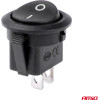 AMiO ��������� ON/Off 2 ������ 12V 20A ���������� �20mm ������ - 1 ���. - (03083)