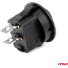 AMiO ��������� ON/Off 2 ������ 12V 20A ���������� �20mm ������ - 1 ���. - (03083)
